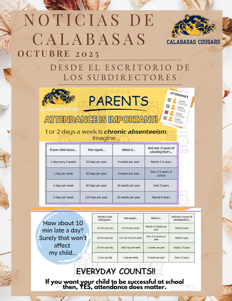 Oct Newsletter Spanish