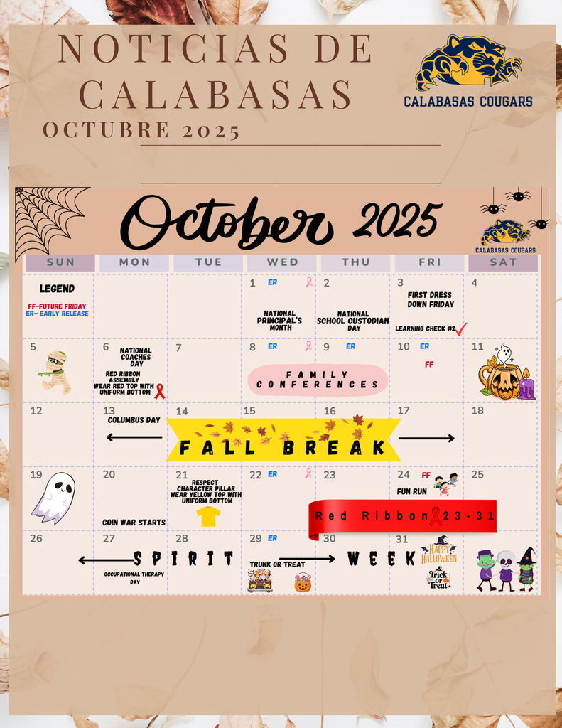 Oct Newsletter Spanish