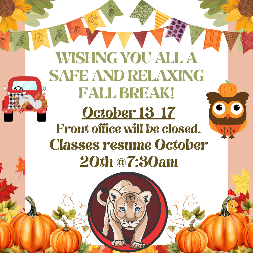 Fall Break 2025
