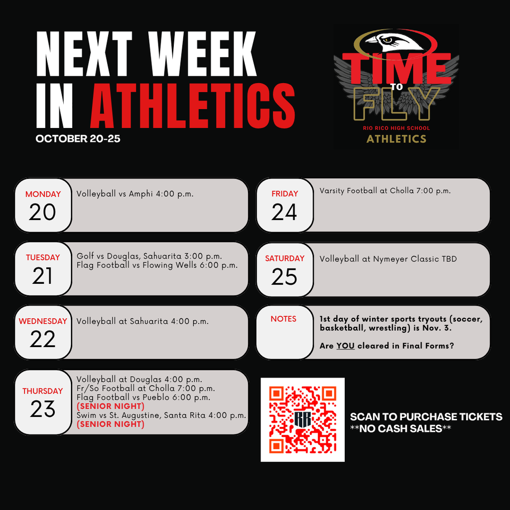 next week in athletics