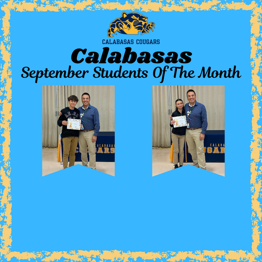 Sept Students of the month