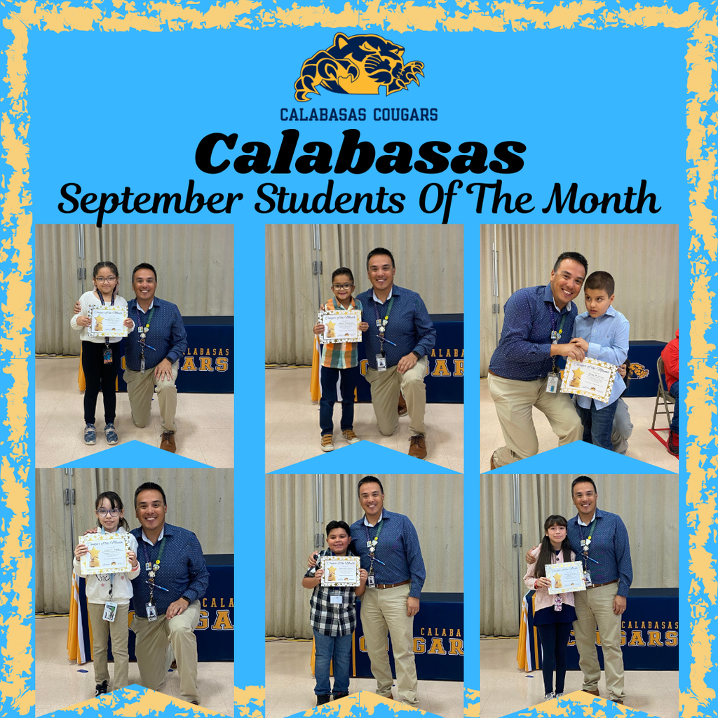 Sept Students of the month