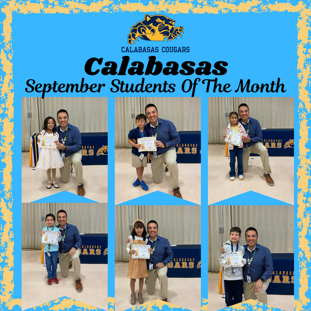 Sept Students of the month