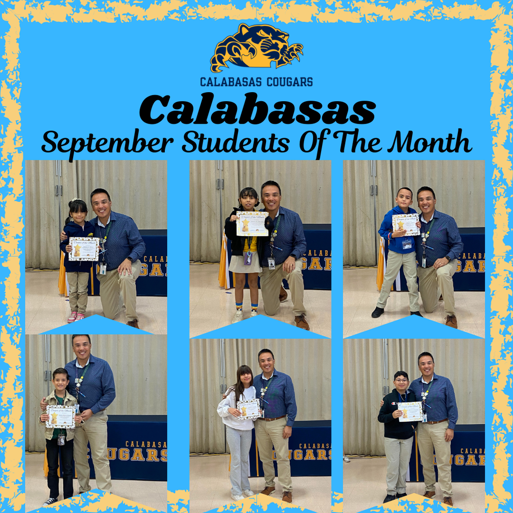 Sept Students of the month