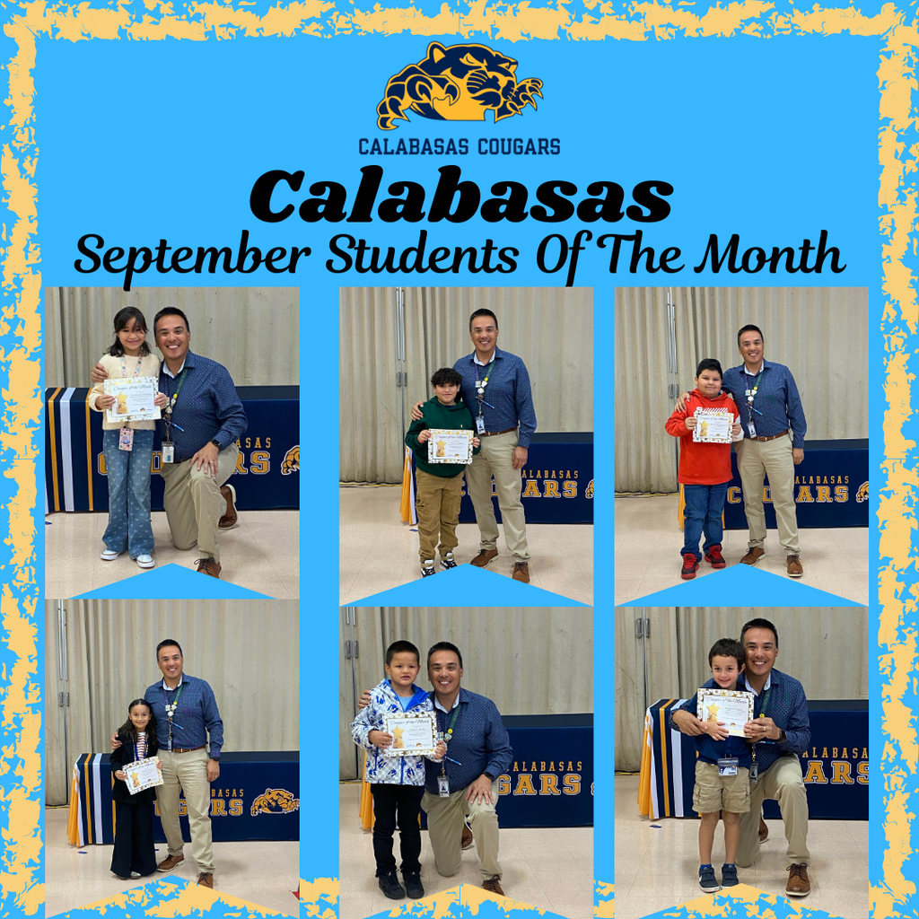 Sept Students of the month