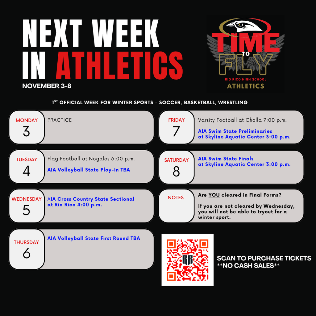 next week in athletics