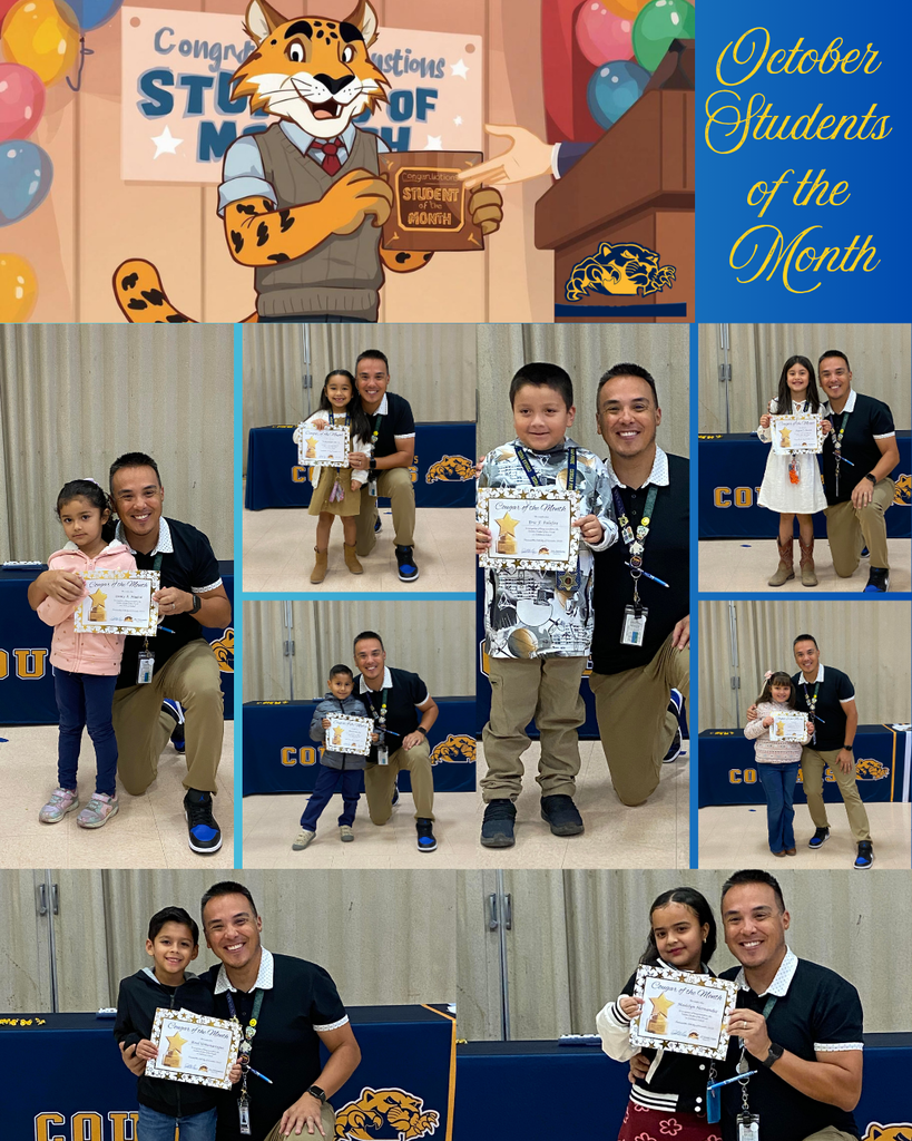 Oct Students of the Month