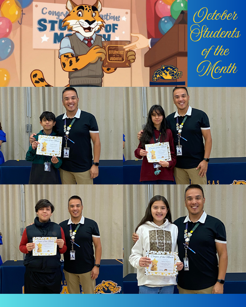 Oct Students of the Month