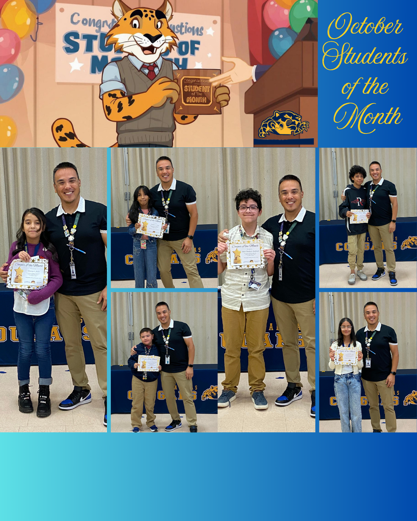 Oct Students of the Month