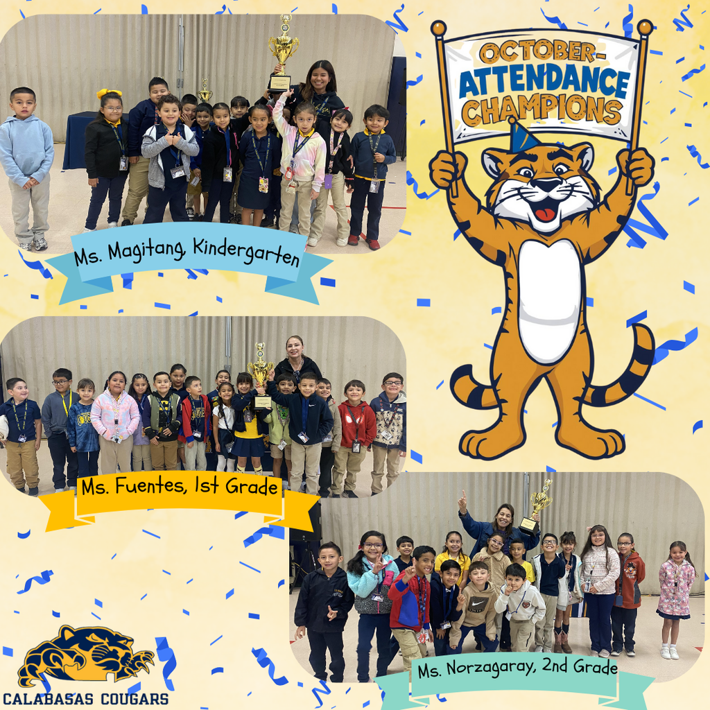 Oct Attendance Champions