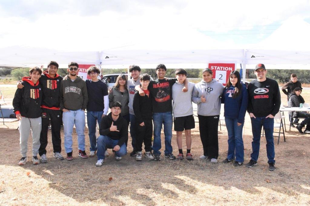 RRHS Wrestling Program at SCC Rabies  Clinic