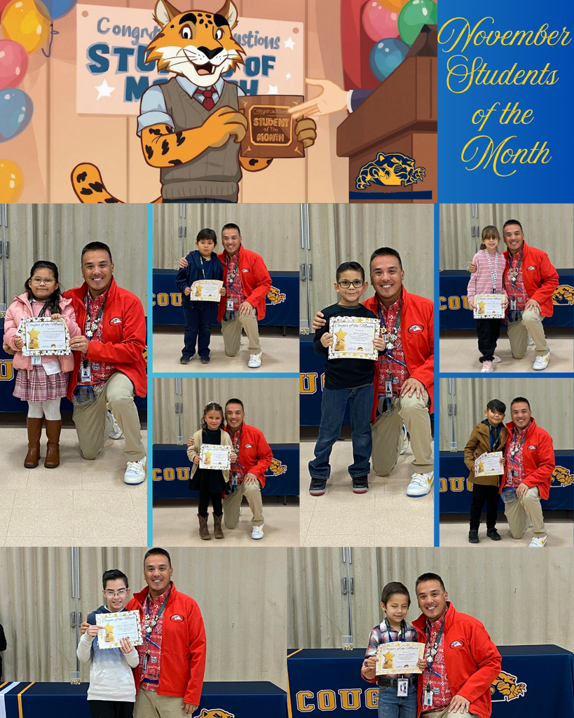 November Students of the Month