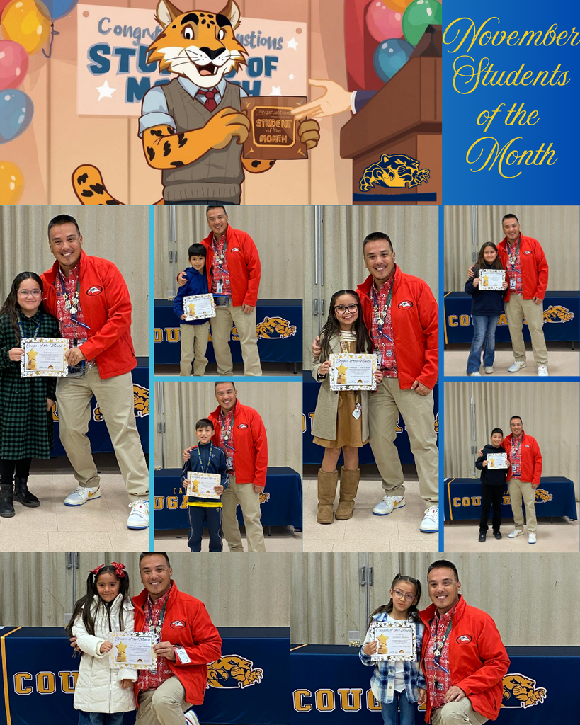 November Students of the Month