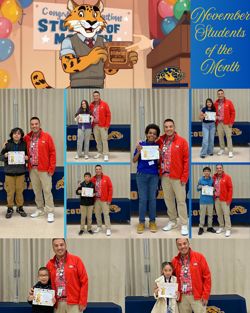 November Students of the Month
