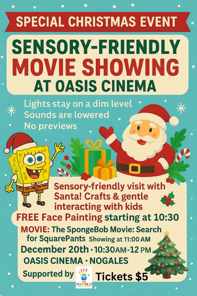 Sensory friendly event The Stimming Co. 