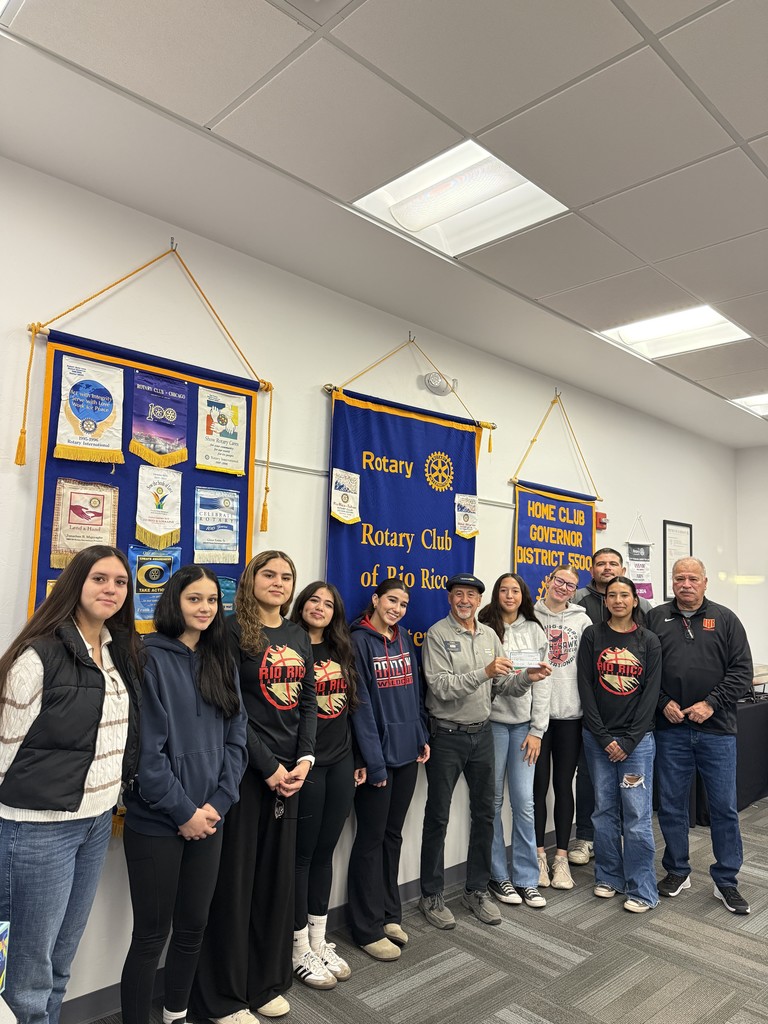 RR Rotary and RRHS Girls Basketball team