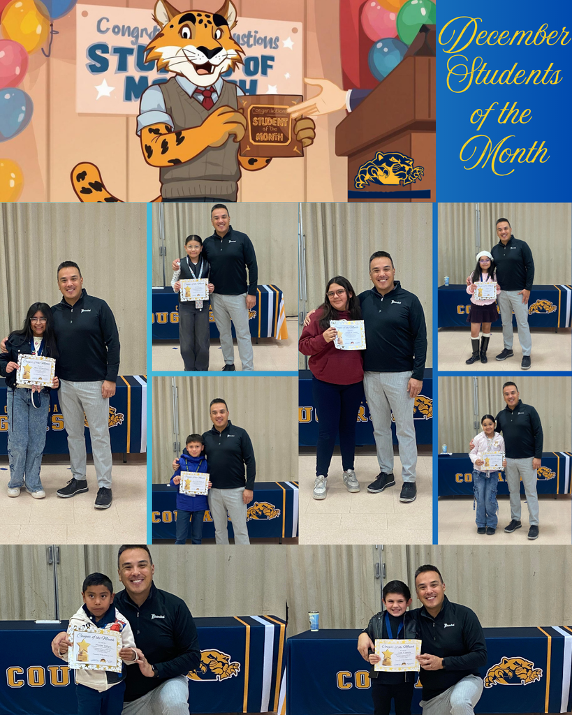 December Students of the Month