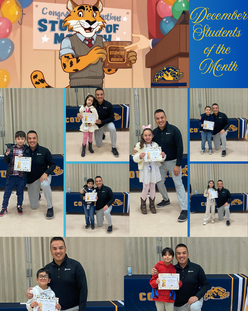 December Students of the Month