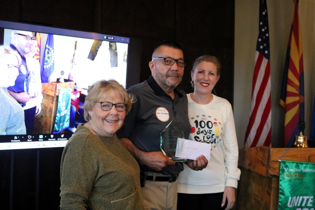 SCV35 team at Tubac Rotary Meeting