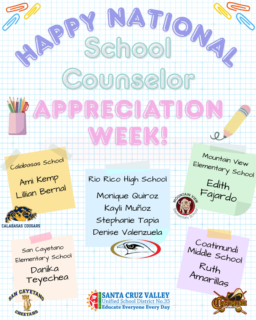 National School Counselor Appreciation Week 