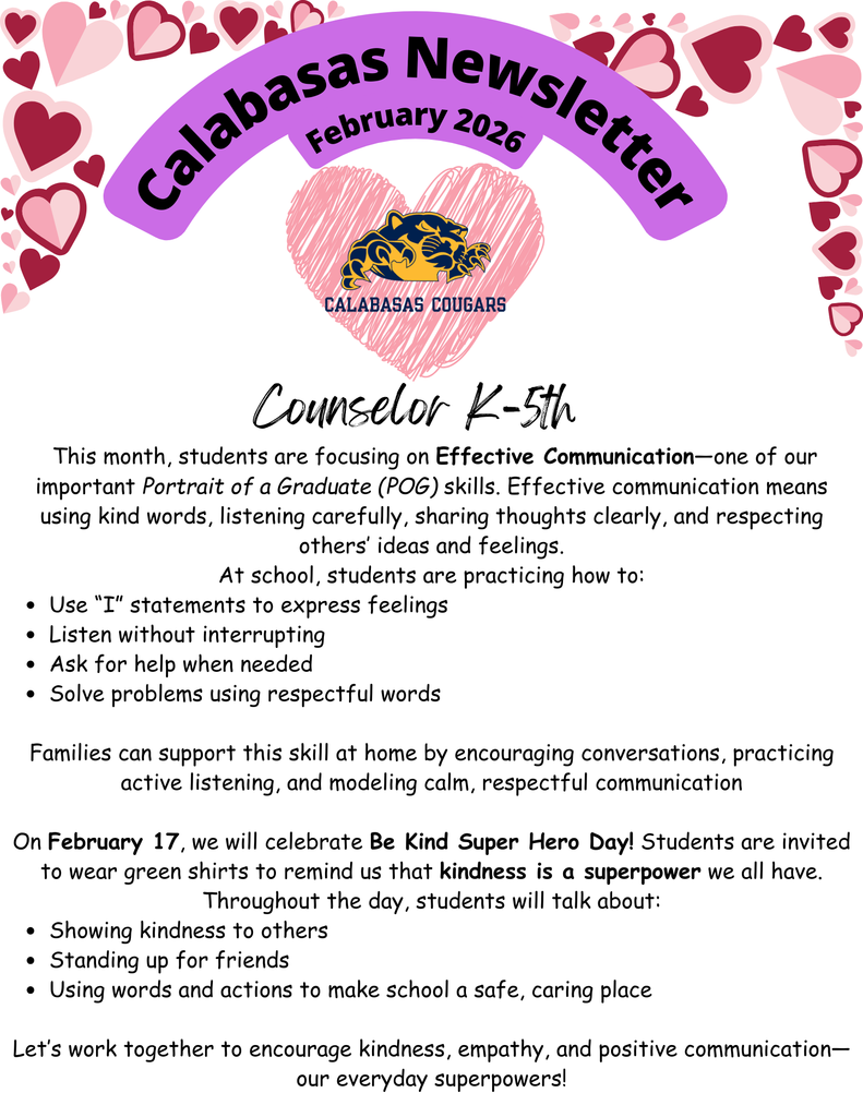 February Newsletter