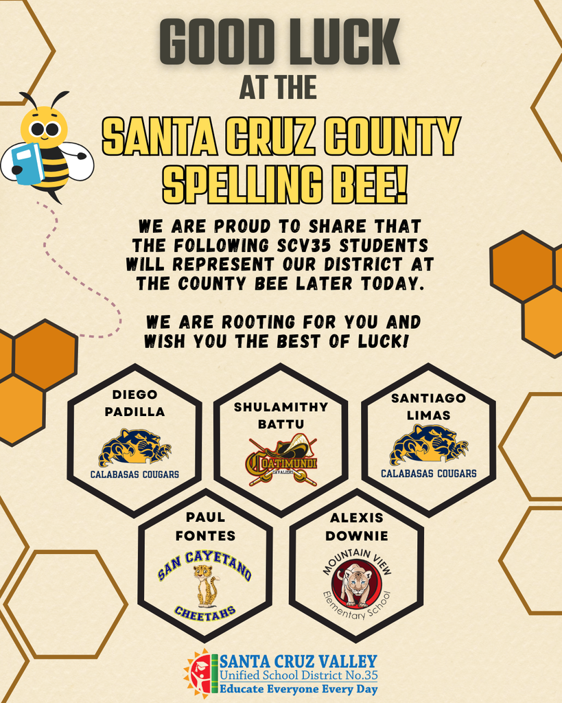 Good Luck at Spelling Bee 