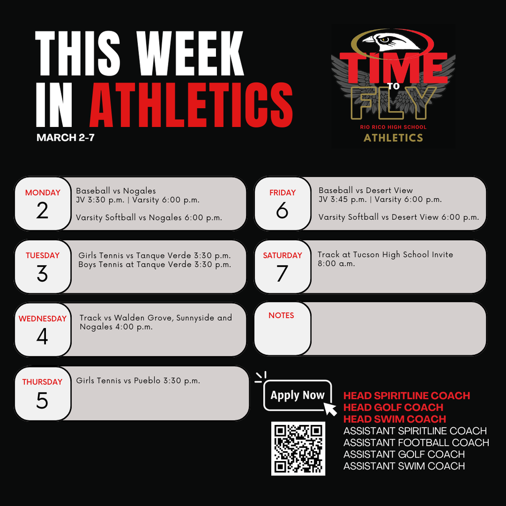 this week in athletics