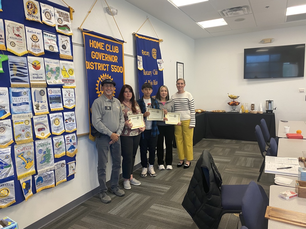 RR Rotary Student and Staff of the Month
