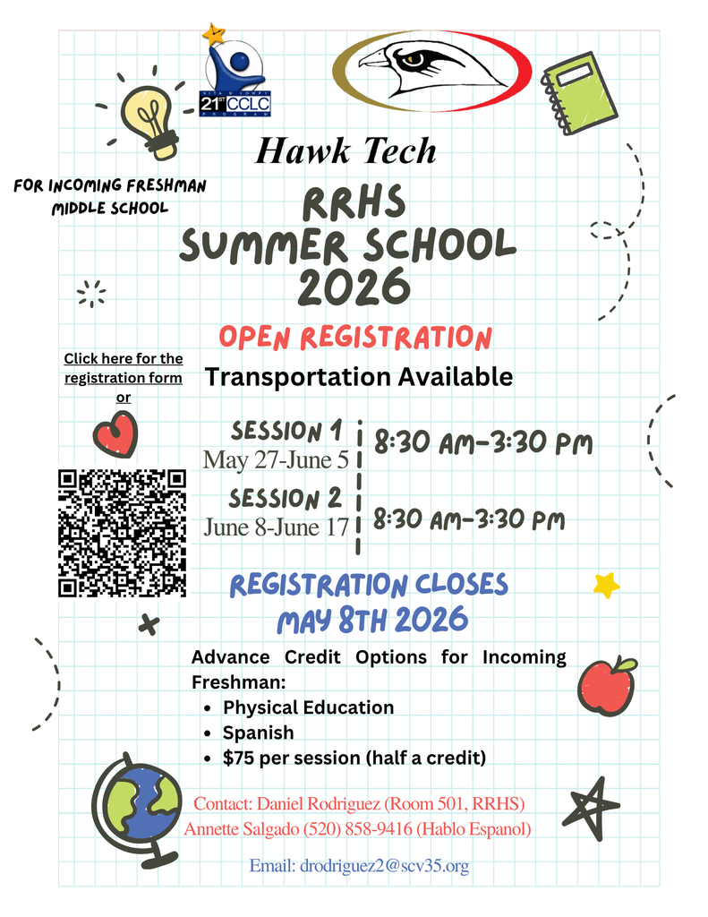 summer school flyer for incoming freshman 