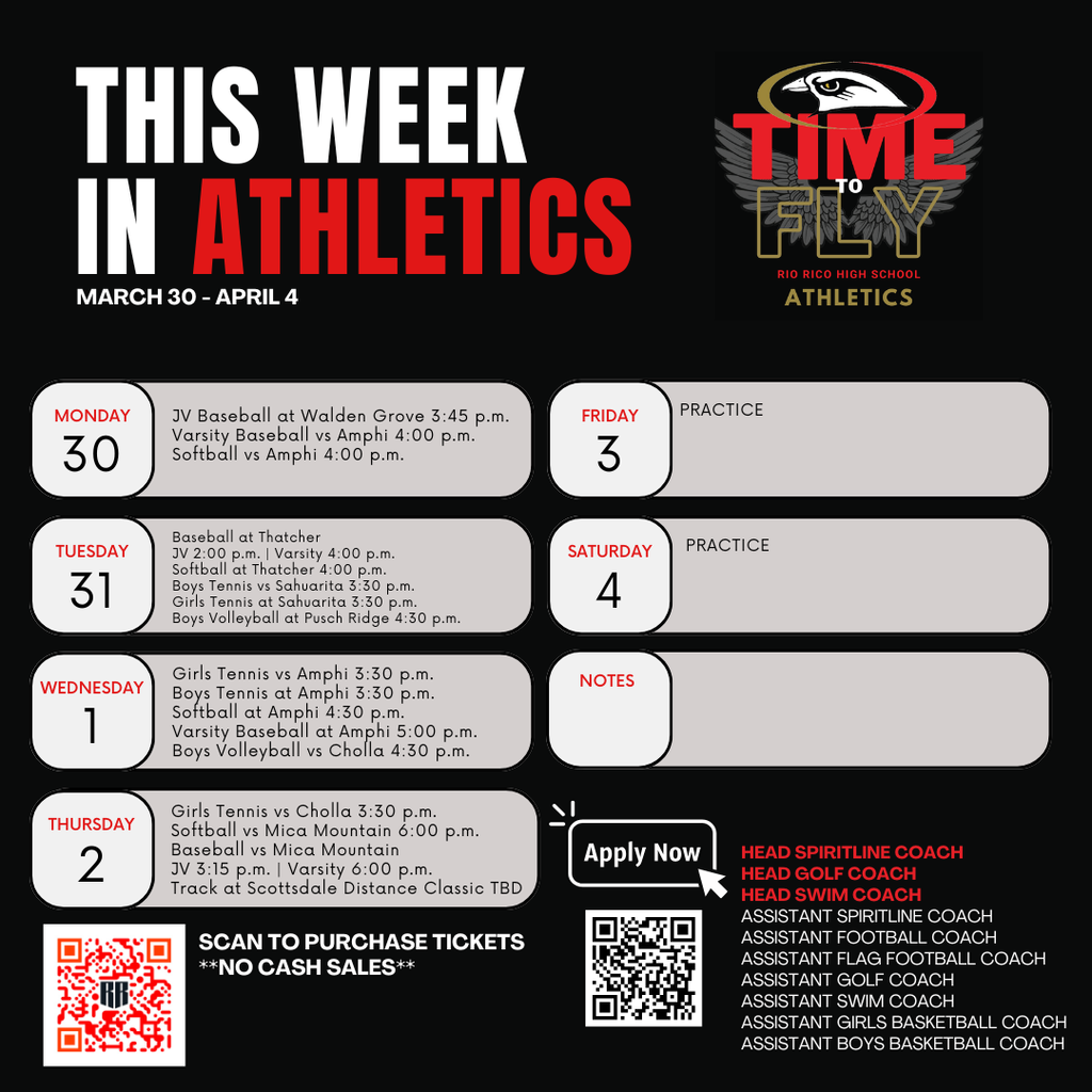 this week in athletics