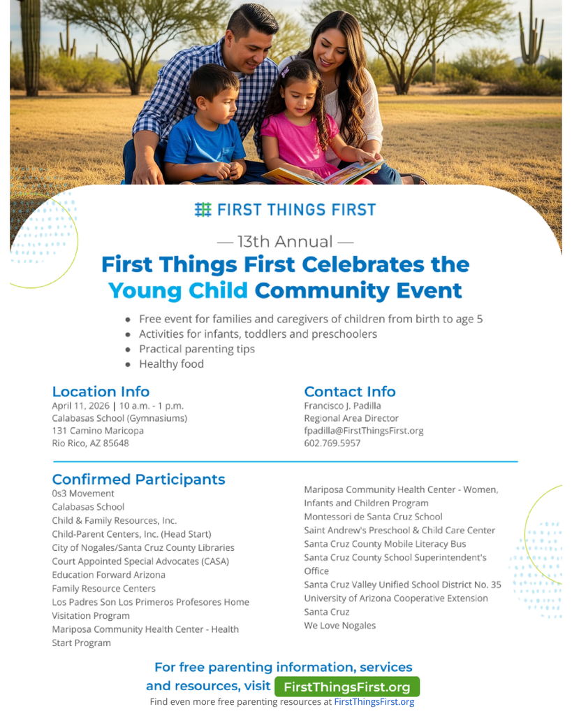 First Things First Young Child Community Event