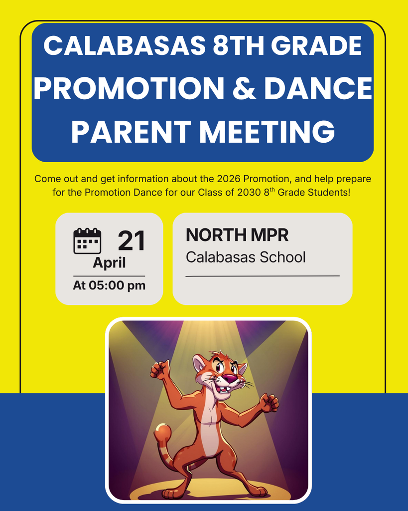 8th Grade Promotion and Dance Flyer 