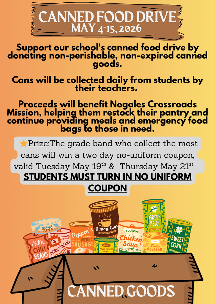 Canned food drive
