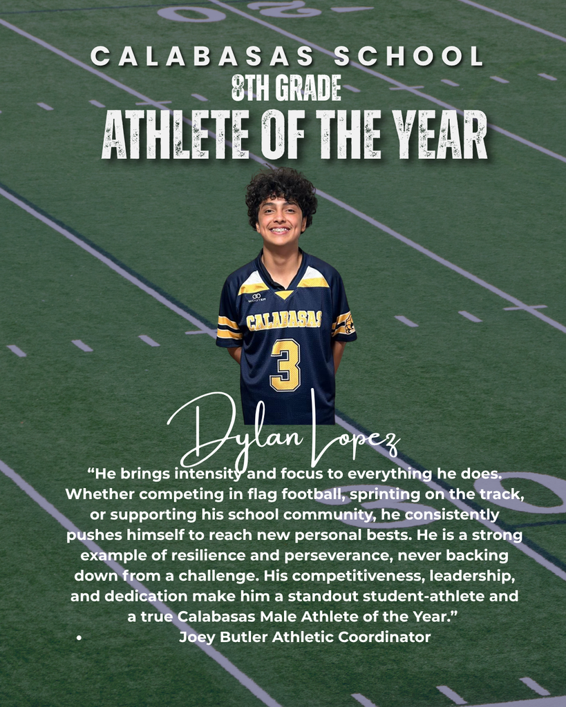 8th Grade Athlete of the Year