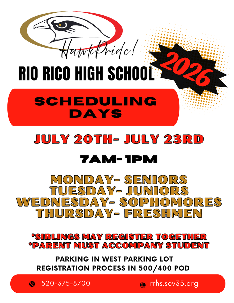 RRHS Scheduling Days