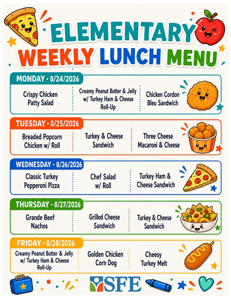 Lunch Menu 