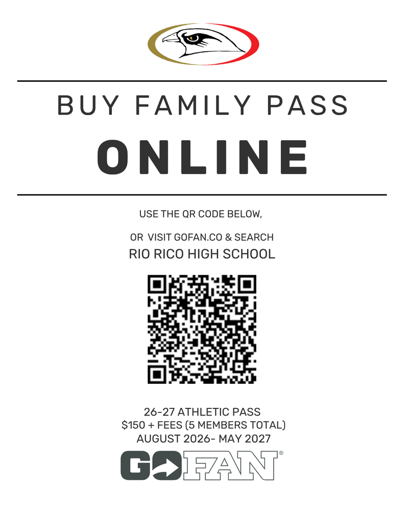 QR code for Rio Rico High School Family Pass