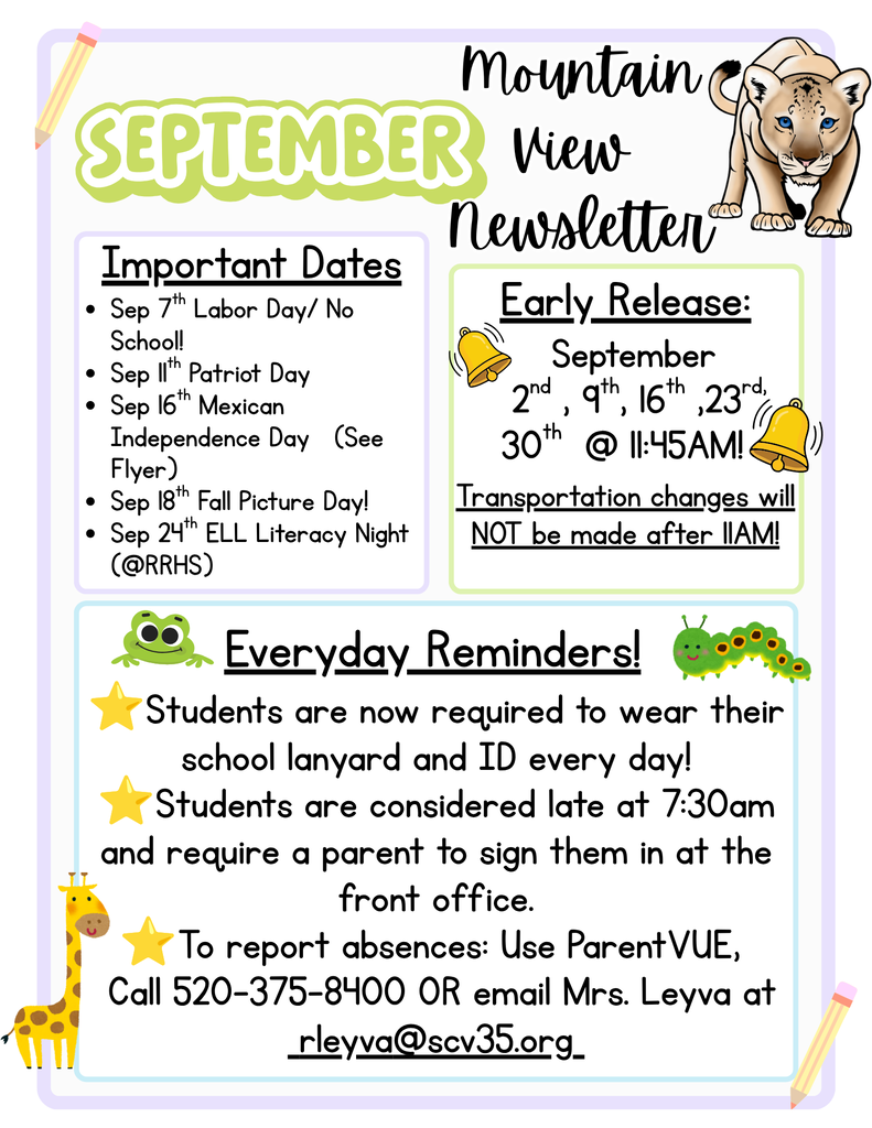 Sep Newsletter