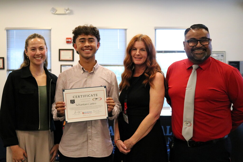Sebastian Castro Recognition 