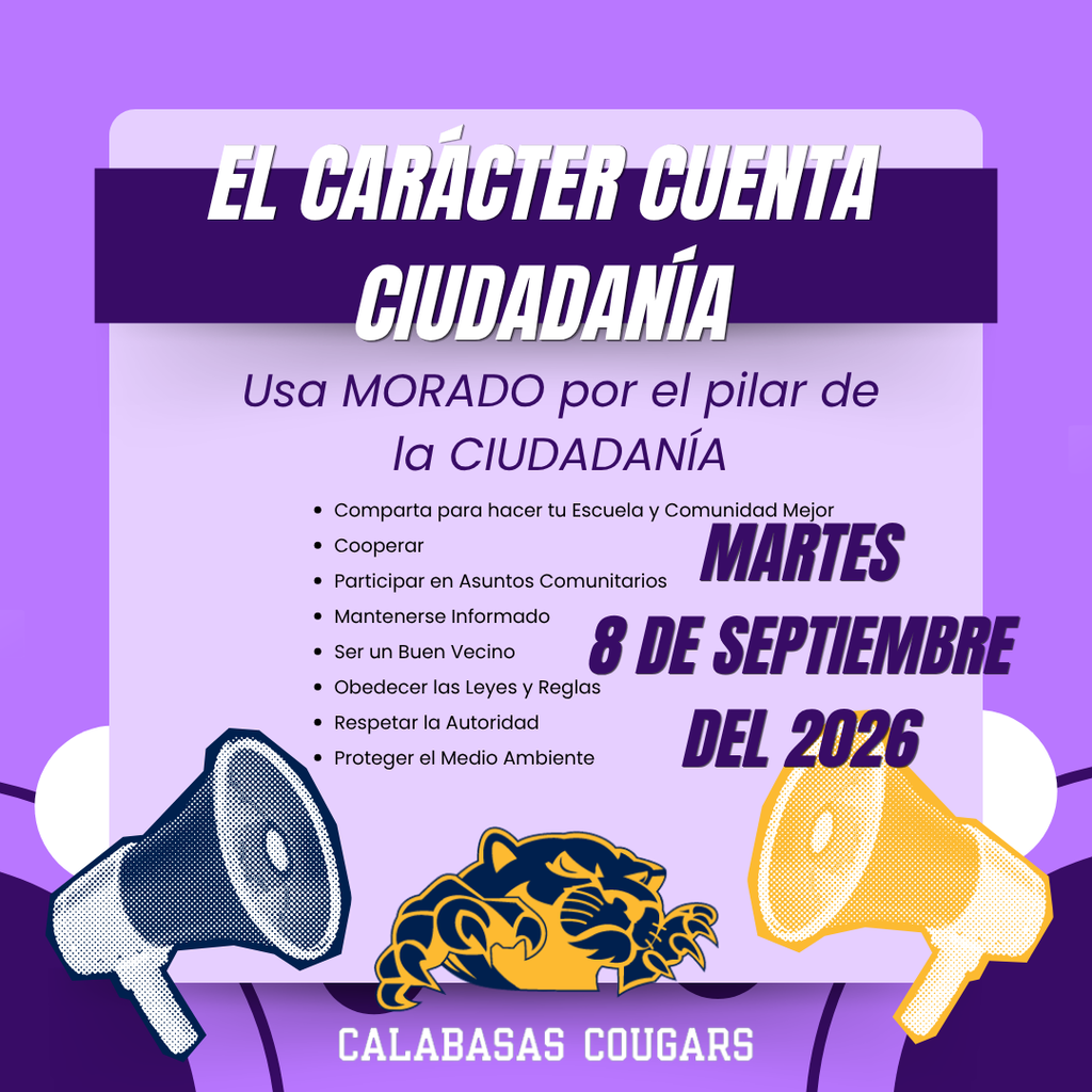 Cuidadania, usa MORADO el MArtes 8 de Septiembre