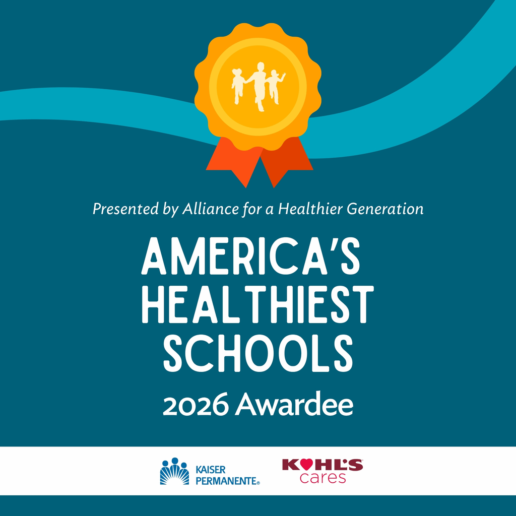 2026 AMERICA'S HEALTHIEST SCHOOLS AWARDEE