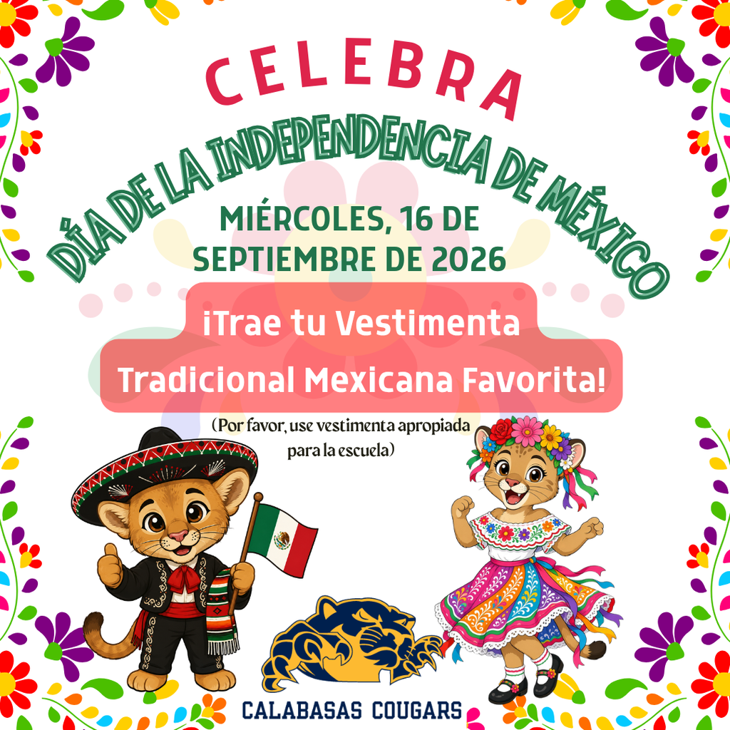 Celebra fiesta Mexicana, Miercoles 16 de Sep.