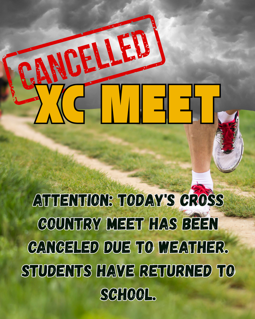 canceled xc meet