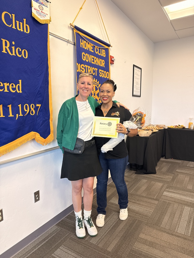 RR Rotary Staff/Student of the Month Recognition