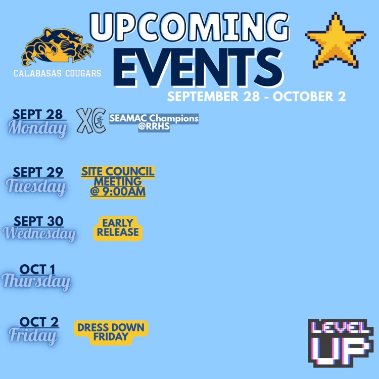 weekly update this week