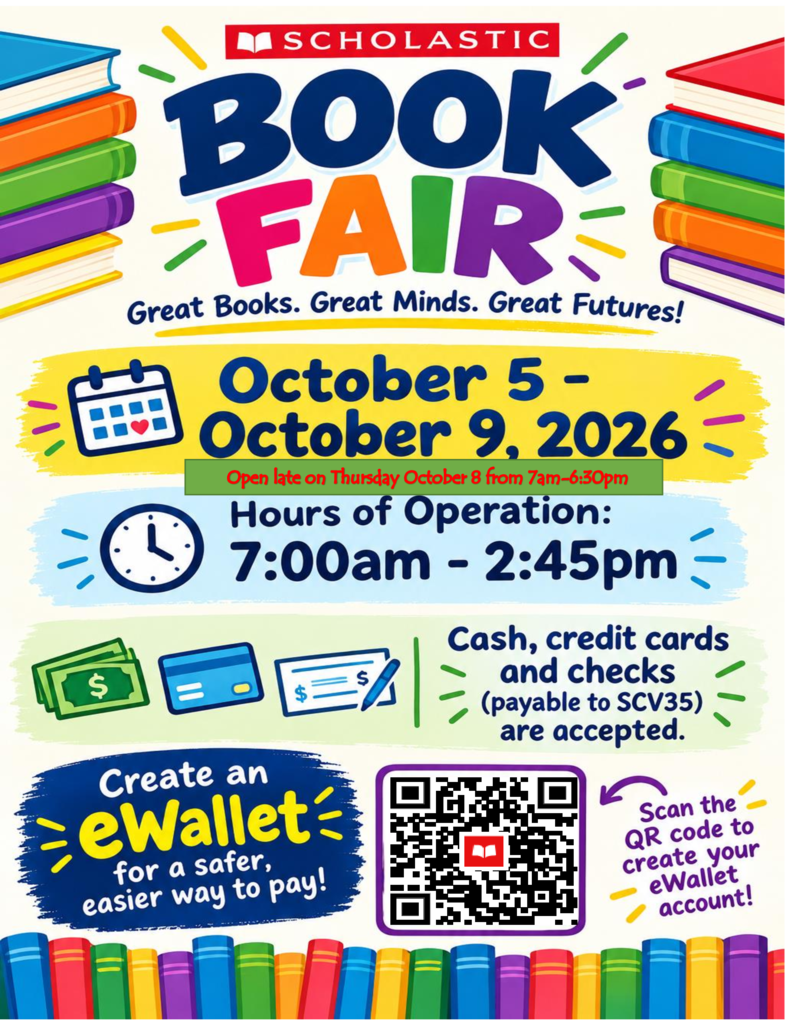 Book Fair Flyer (Oct5-Oct9)