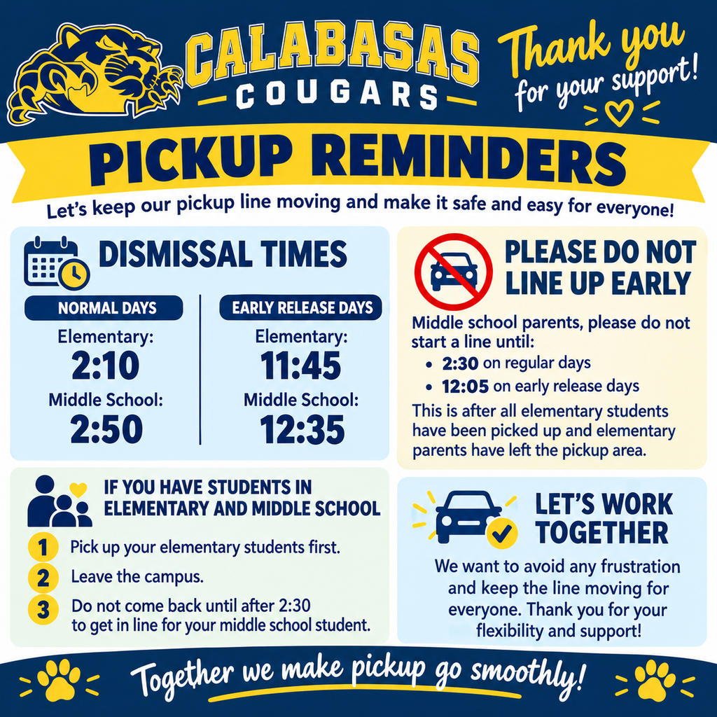 Pick Up reminders