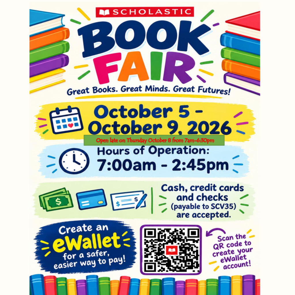 book fair flyer