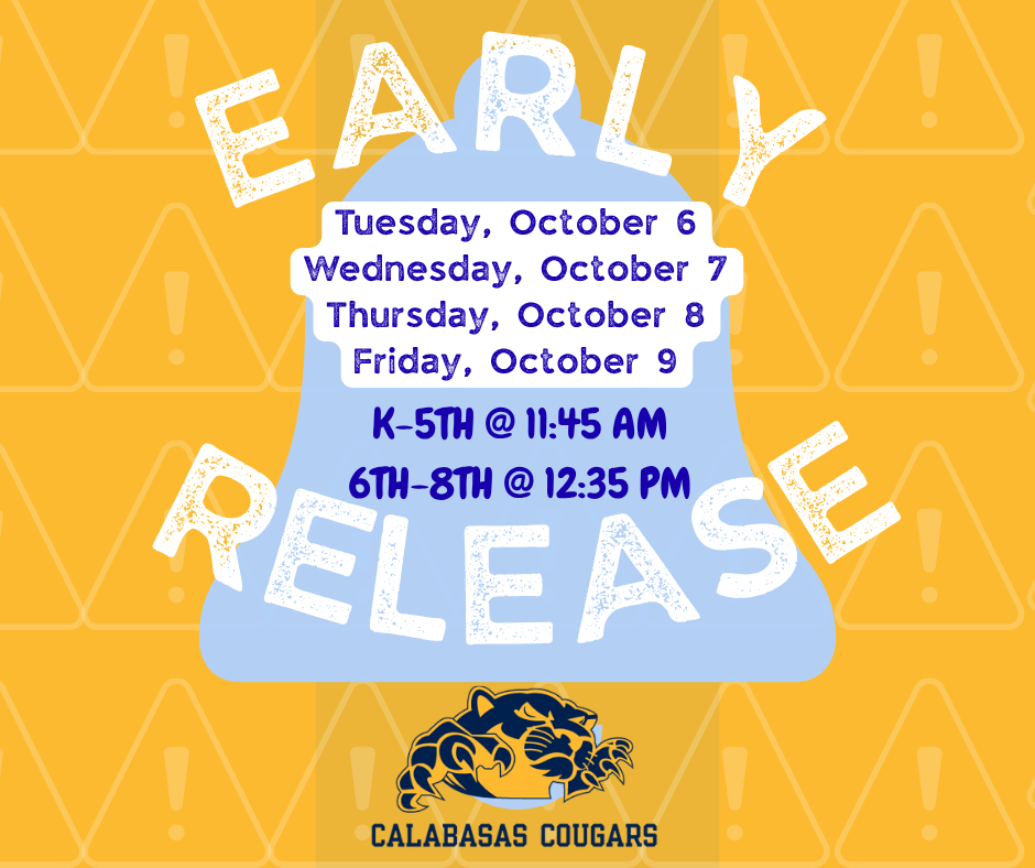 Early Release The rest of the week!