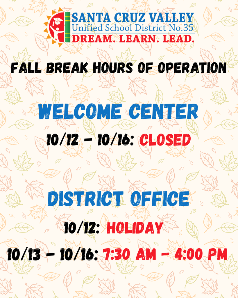 SCV35 FALL BREAK